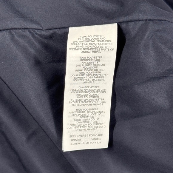 J.Crew Puffer Vest Women Excursion Goose Down Quilted Buffalo Plaid Preppy Small - Picture 8 of 12